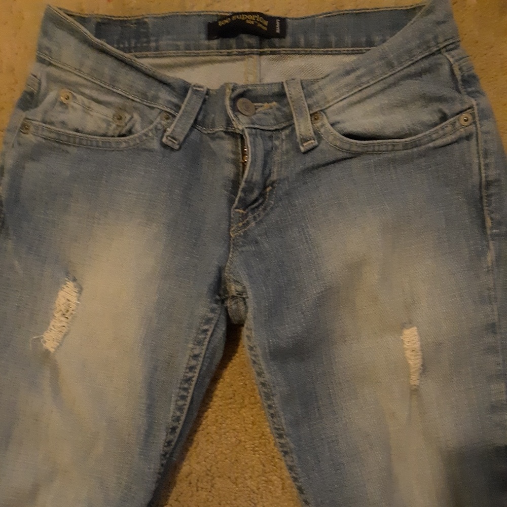 Levi's  Too Superlow Skinny Jeans